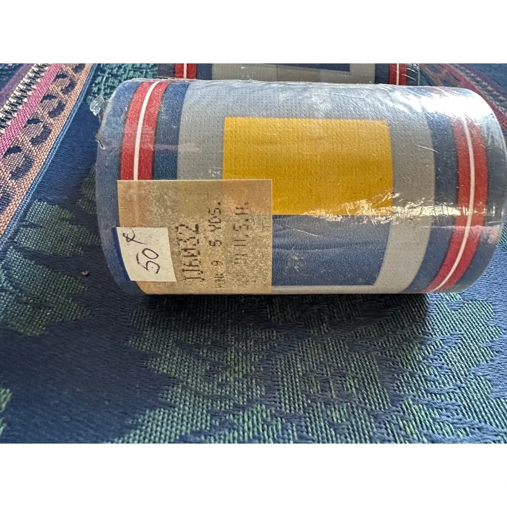 Vintage Nautical Signal Flag Wallpaper Border 2 Rolls 5 Yards Each Made in USA